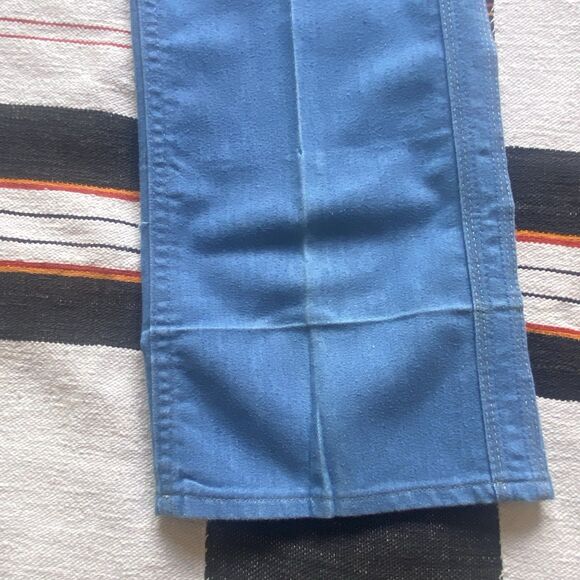 Vintage 70’s Lee Denim Straight Boot Flare Jeans. Double Seam. Size 31/30. - Picture 10 of 14
